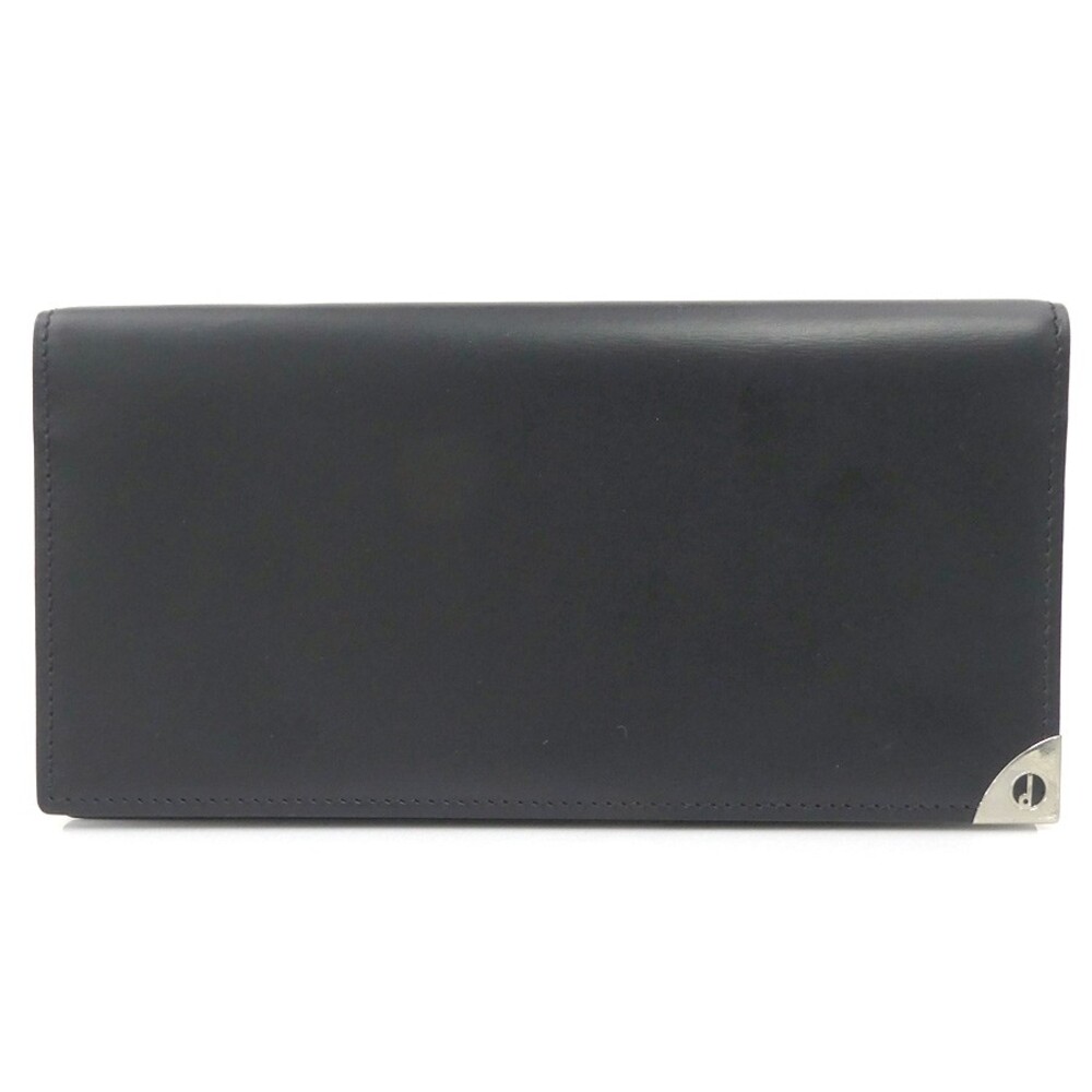 Auth Dunhill Bill Compartment Black #303148D70B